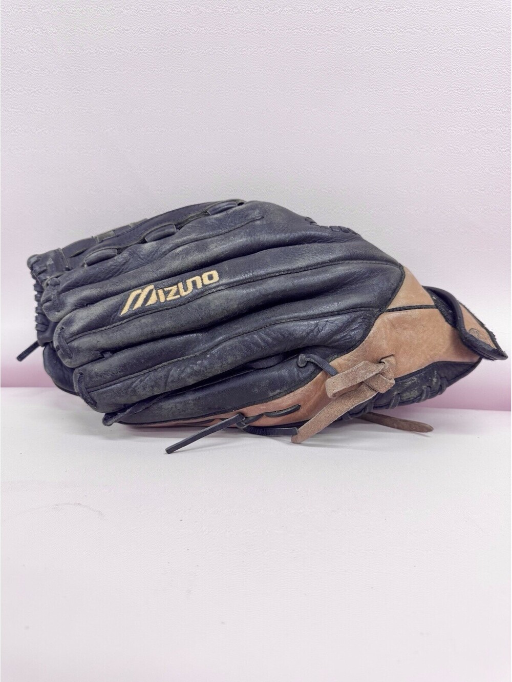 (RA) Mizuno GSP 1350 13.5" Baseball Softball Glove RHT Power Lock Basket Web